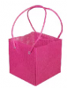 Picture 2:Jute woven paper bag with paper cord handles - natural colou