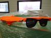 Picture 2:Partij zonnebril met klep oranje