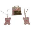 					
					Partijhandel - Partij - Decoratie hanger beer roze					
				