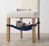 Foto 1:Katten hangmat  4 kleuren  voor onder de stoel of tafel