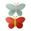 Foto 1:Papieren vlinder assorti kleur 32 cm