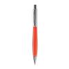 Picture 1:Pen stirling zilver / oranje 14 cm