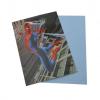 Foto 1:Wenskaart spiderman glans met blauwe envelop 17,5 cm