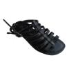 Foto 3:Leren gladiator slippers
