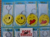 Foto 3:Partij leuke sleutelhangers smilley