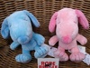 Picture 1:Pluche snoopy baby figuren  roze blauw